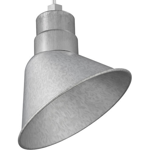 R Series Galvanized 10 inch Angle Shade